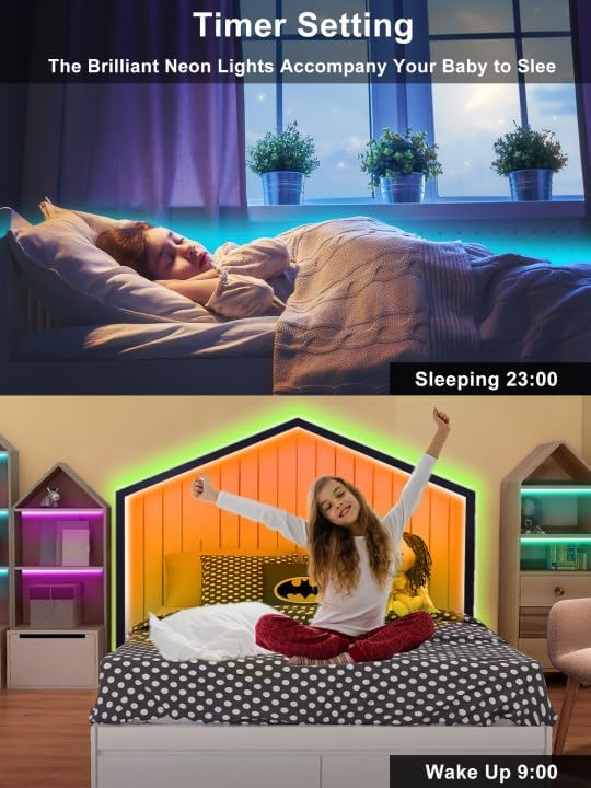 Image of Ledagic 50FT RGB Neon Rope Lights, Outdoor Led Strip Lights Waterproof IP67 with Remote and App Control, Flexible Led Rope Lights, Music Sync Led Lights for Bedroom, Gaming, Outdoors Decor (1 Roll)