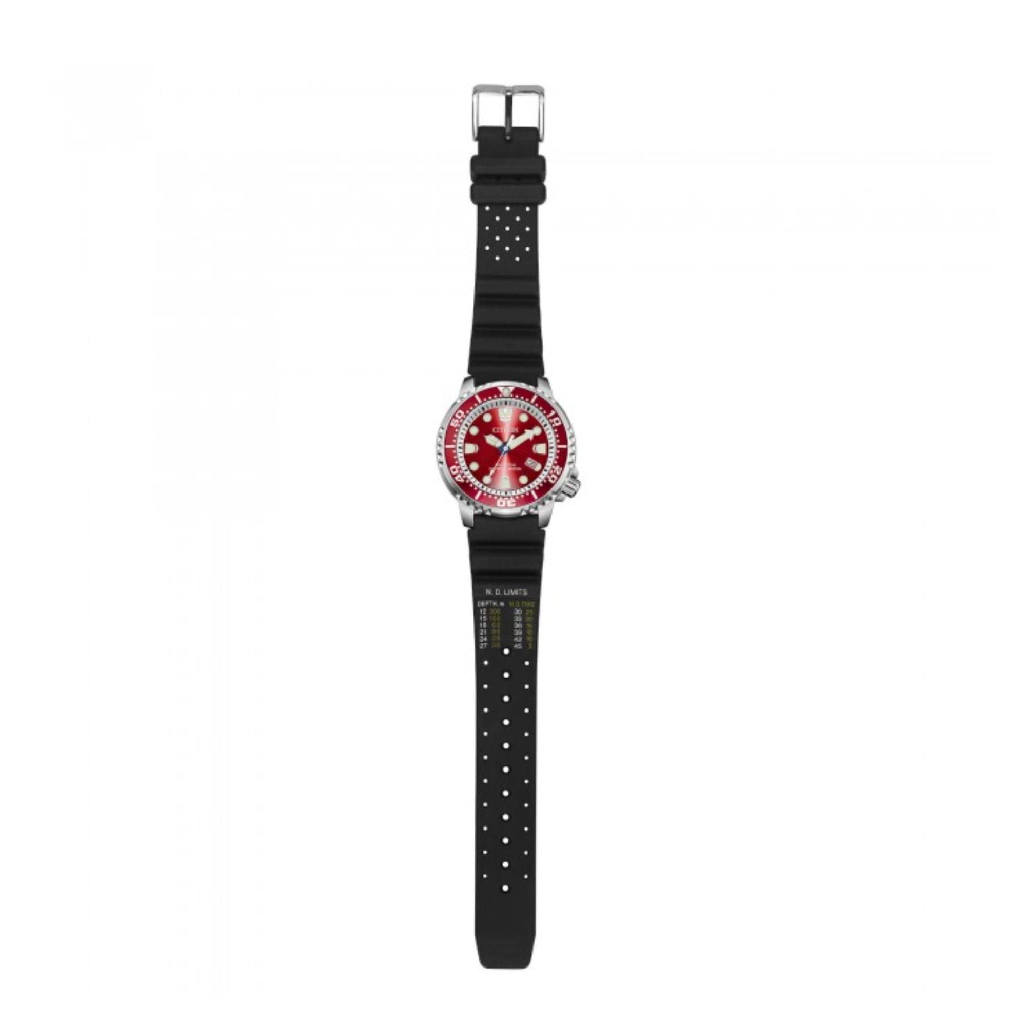 Citizen Reloj Analógico para Hombres de Eco-Drive con Correa en Caucho