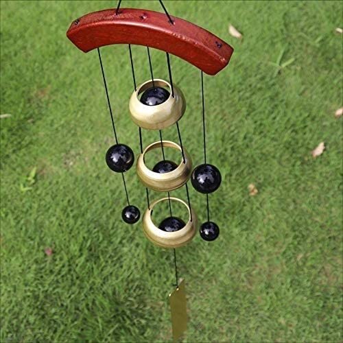 Campanelli A Vento All'Aperto Ornamenti in Ferro Battuto Campanelli Eolici da Soggiorno Decorazione A Sospensione per Camera Letto con A Vento per Interni Ed Esterni Decorazione Interna(B)
