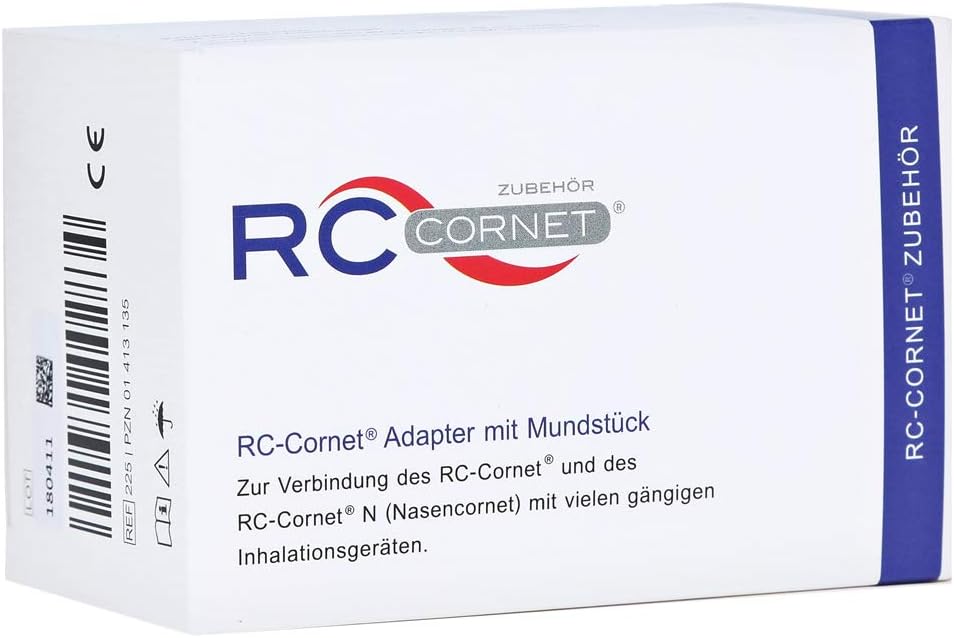 RC Cornet Adaptor M.Mundstück F.Inhaliergeräte Pack of 1