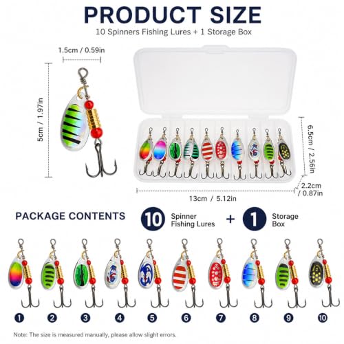 xinxingin 11 Piece Fishing Lures Set - Image 3