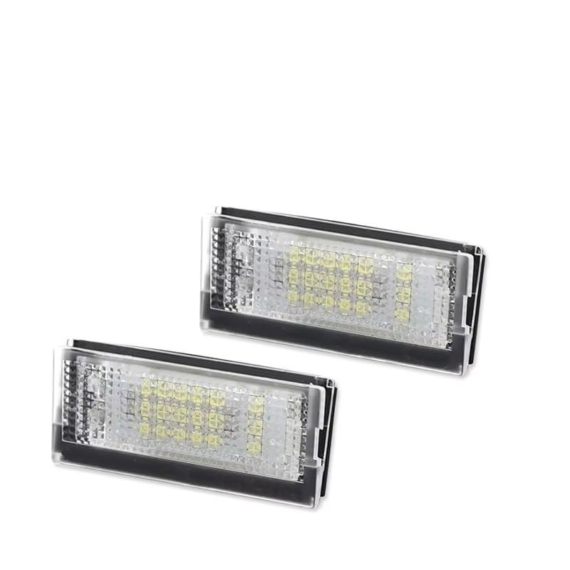 Luz de matrícula para E46 4D y 5D pack de 2 lámparas LED traseras homólogas