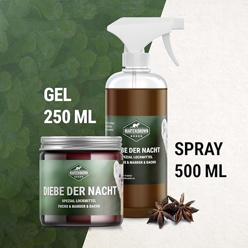 Marder-Lockmittel Martenbrown für Marder und Füchse 250ml