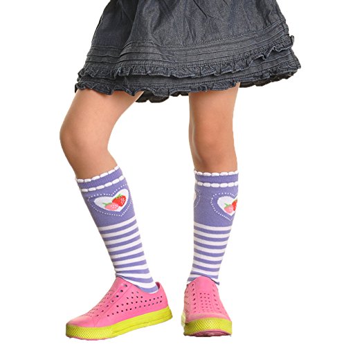Image of Angelina Novelty Assorted KNEE HIGH Women's Kids Girls Socks