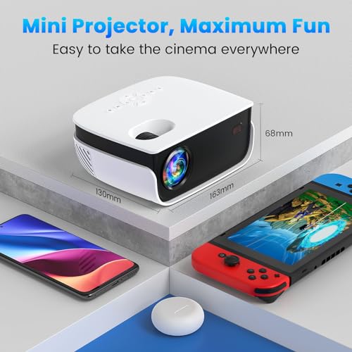 Nicpow NICPOW-RD850 Outdoor Projector, Mini Projector thumb #2