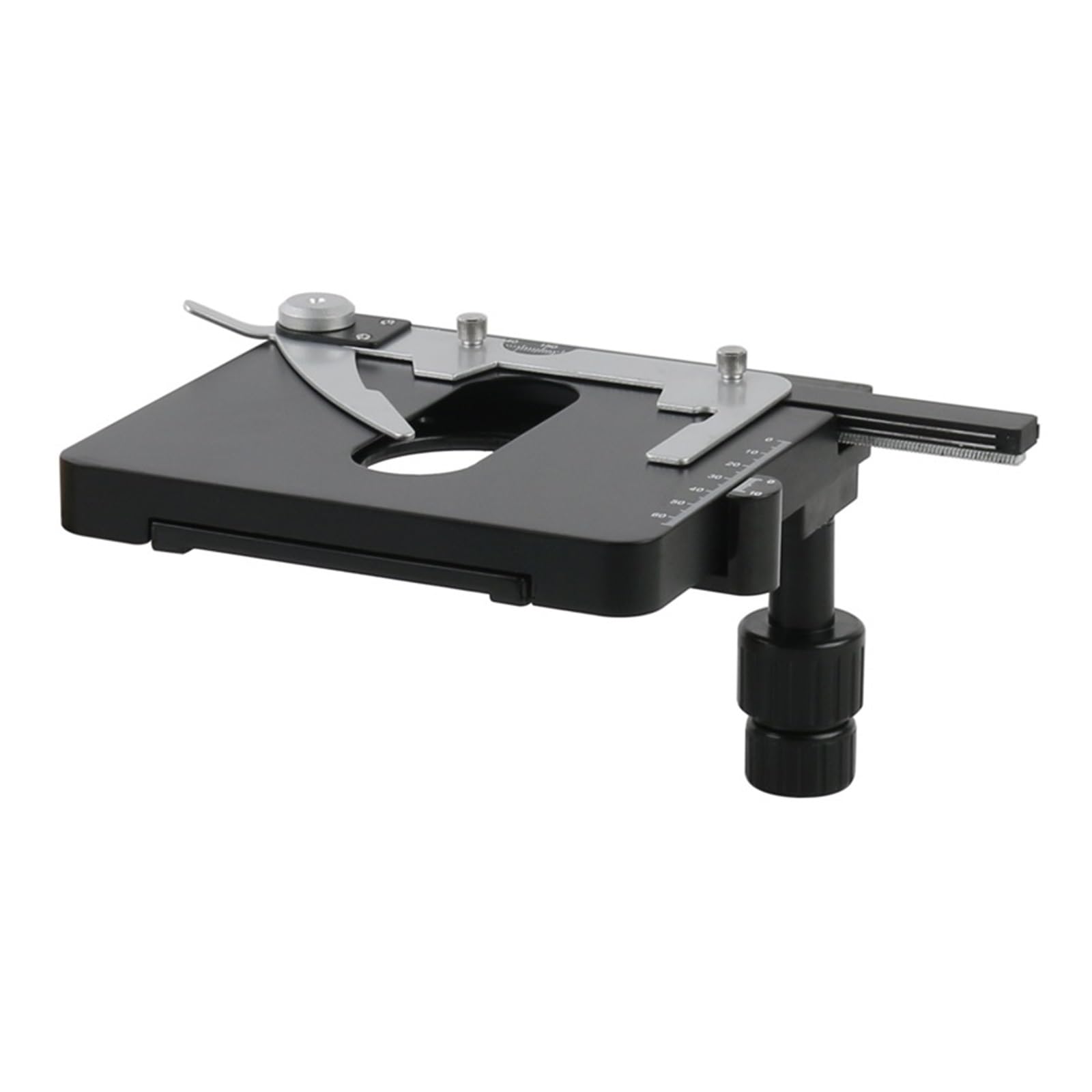 Calibro Mobile X-Y Per Microscopio - 11.5x12.5 Cm - Professionale, Con Scala - Per Campioni E Fette - Foto 10