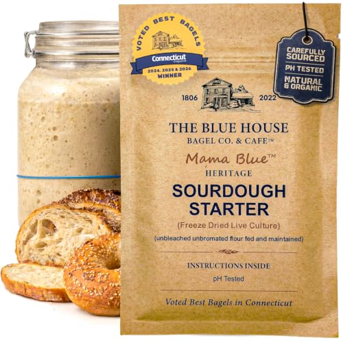 Dehydrated Sourdough Starter – Award-Winning Sour Dough Starter Culture | Fast-Activating, Beginner Friendly, Gluten Sensitive, Organically Sourced | Live Culture for Bread, Bagels &amp; Pizza - 10g