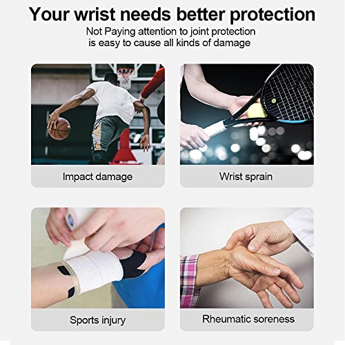 CREEY Tutore Polso 1 Paio, Fascia da Polso