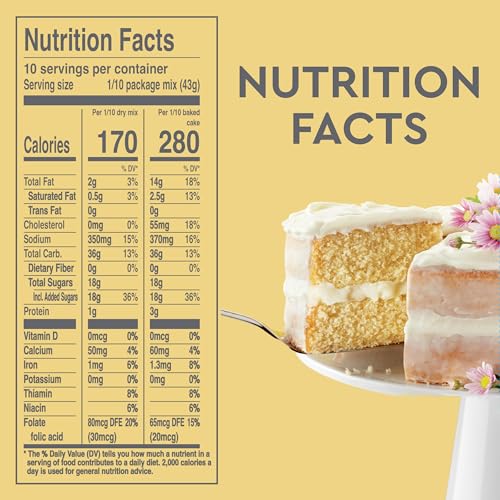 Duncan Hines French Vanilla Cake Mix for Easter Baking