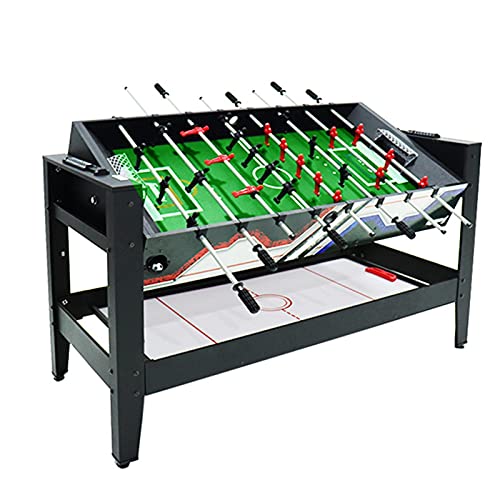 HUIBBGO Tischfußball Standard-Tischfußballtisch Tragbarer Mini-Tisch-Billard-Fußball-Wettbewerbssport Heimspielzimmer Spielzeug Mini-Fußballtisch