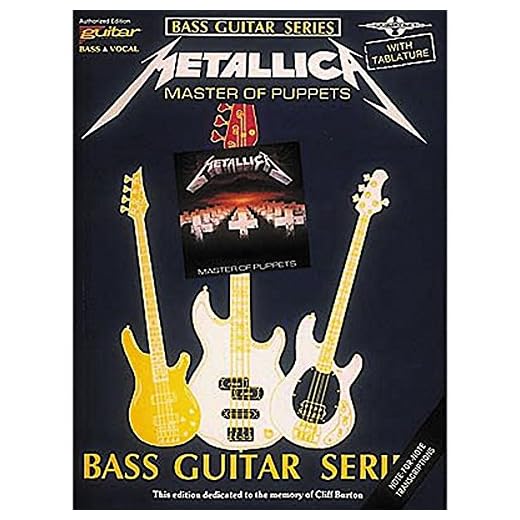 Play it like it is bass: metallica - master of puppets guitare (Bass Guitar)