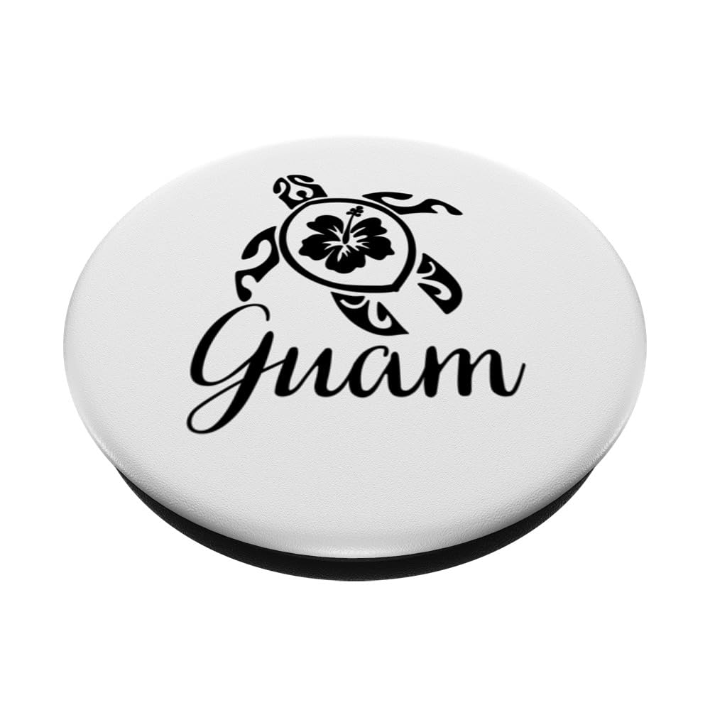 Guam PopSockets Swappable PopGrip, Black - Image 2