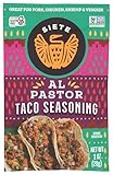 Siete Al Pastor Taco Seasoning Mix | Seasoning for Pork, Chicken, Shrimp, and Veggies | Gluten Free | Vegan | Non GMO | Whole30 Approved | 1 Packets (7 Servings)
