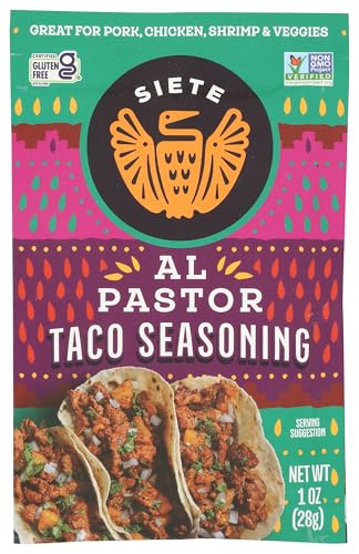 Siete Al Pastor Taco Seasoning, Gluten Free & Non-GMO, 1
