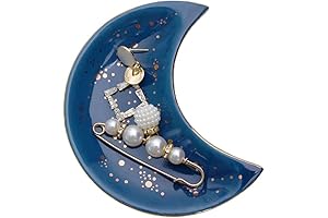 Chic Moonlit Trinket Dish: The Perfect Abode for Precious Possessions
