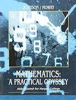 MATHEMATICS A PRACTICAL ODYSSEY ABBREVIATED FOR HARPER COLLEGE 0495482862 Book Cover