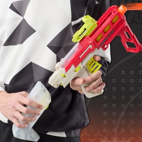 Image of Nerf Pro Gelfire Pronto Blaster, Quick Reload, Instant Fire, 800 Rounds Total Capacity, 5000 Gelfire Rounds, Eyewear, Gifts for Teens 14+