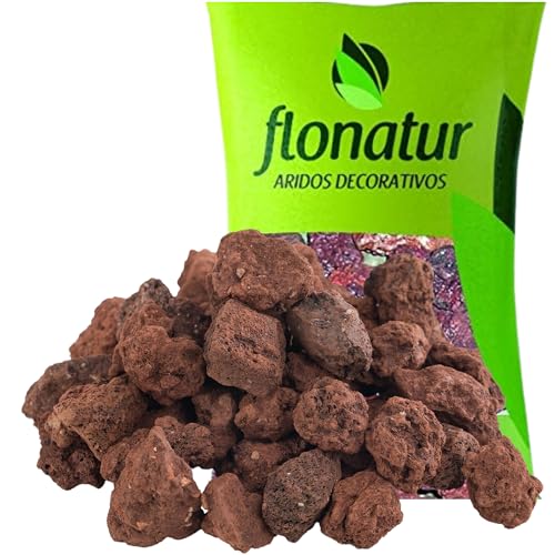 flonatur Piedras Volcánicas Premium para Jardinería y Decoración - 100% Naturales, Ecológicas, Versátiles Embellecer Tu Hogar y Jardín (6/12)