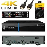 gigablue uhd quad 4k sat-receiver  GigaBlue UHD Trio 4K 2160p 1xDVB-S2X MS 1xDVB-C/T2 Tuner E2 Linux Receiver Schwarz + Intenso HDD Externe Festplatte 2,5 Zoll 1TB USB 3.0