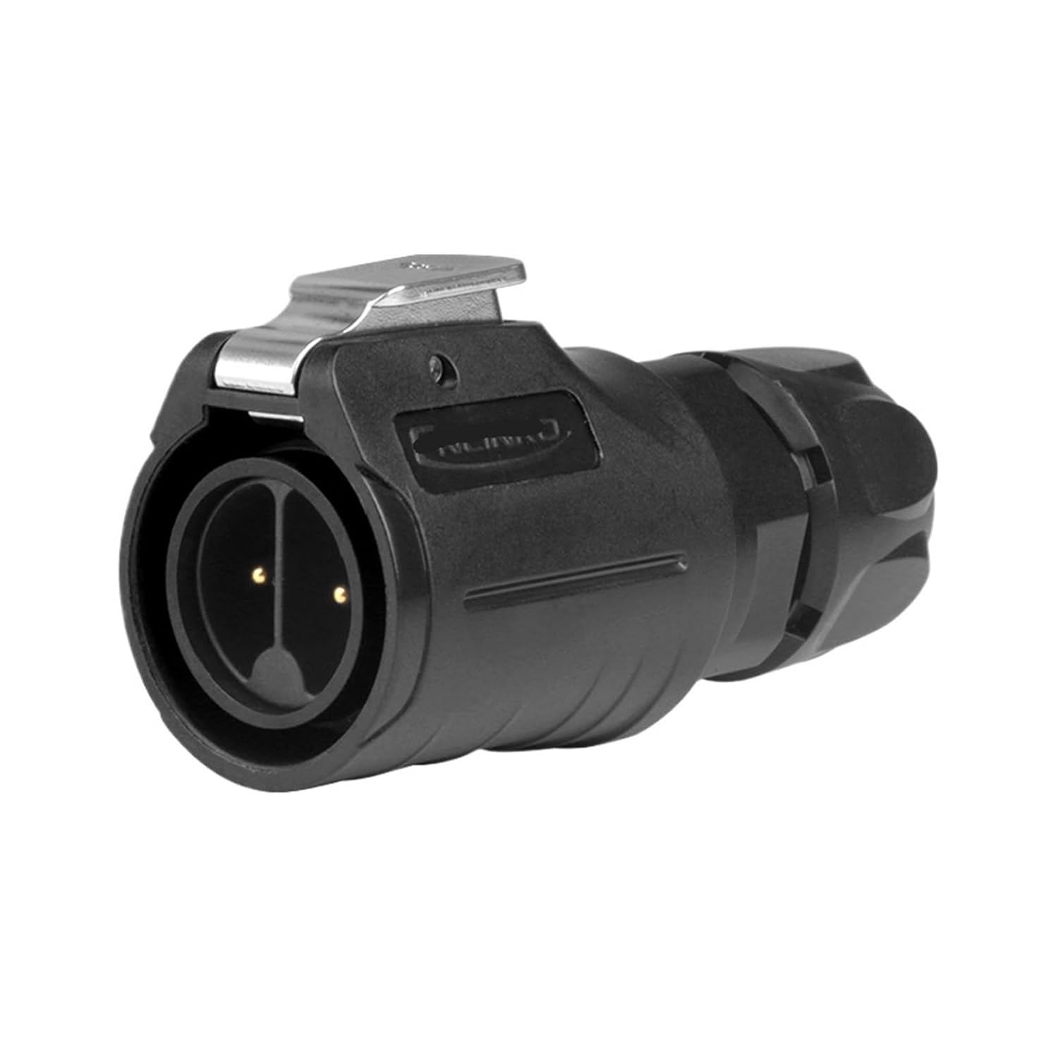 LP16 Lock Wire 2 core Plastic b Waterproof Aviation Socket Screw Crimping Male and Female Docking Power Connector(Flange Formal wear)