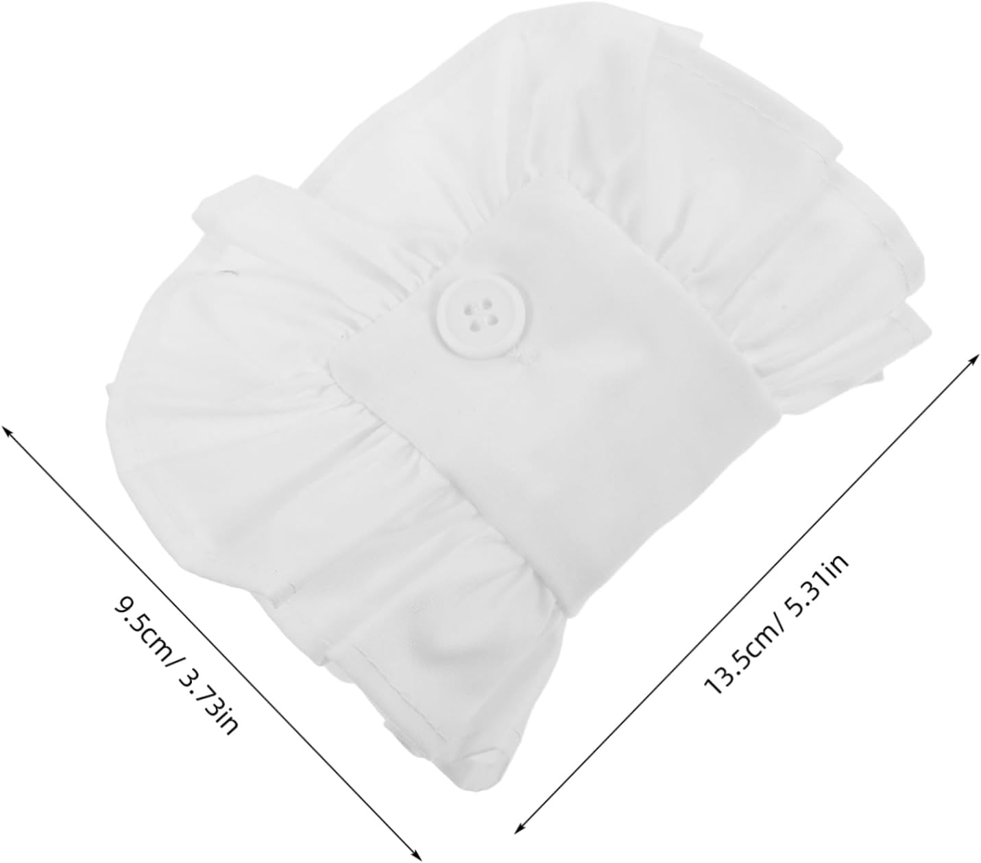 1Pair Decorative Fake Sleeves with Ruffle Trim Detachable Layered Wrist Warmers for Women and Teens Chic for Blouses Elegant Arm Accessories