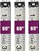 3 pack - Dritz Vinyl Tailoring Tape Measure for Sewing, 5/8 by 60-Inch