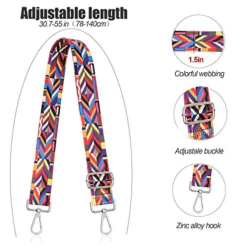 Image of Bag Strap for Women Purse Handbag,Silver,Gold Hardware,Adjustable Strap for Crossbody Bags,Cross Body Belt for Shoulder Bags