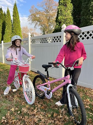 Image of RoyalBaby Bicycle for Kids Cycle for 6-10 Years Boys & Girls 20 Inch | Training Wheels | Adjustable Seat | 1 Year Warranty | Pink