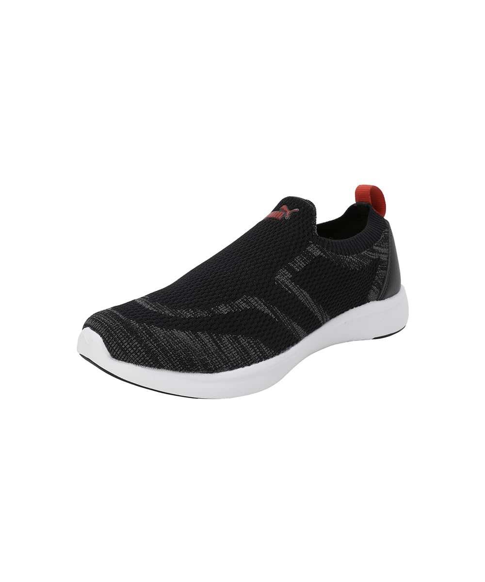 Puma Mens Softride Hellas Black-Chili Oil-Cool Dark Gray Running Shoe - 7 UK (31065003) (B0D35PWGCL) Amazon Price History, Amazon Price Tracker
