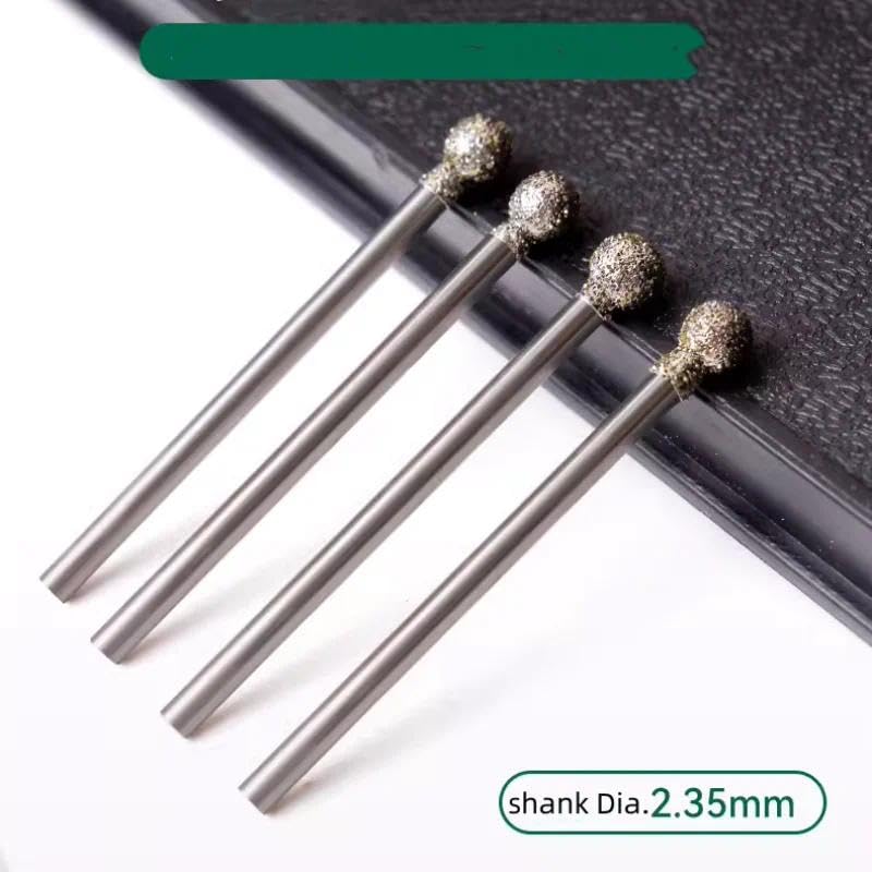 Set de 11 herramientas de corte con cabeza diamantada miniatura 5