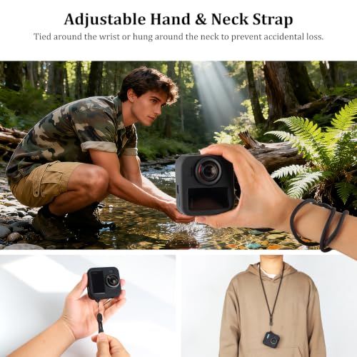 HSU Silicone Sleeve Case for GoPro Max2 (Black) by HSU - Image 4