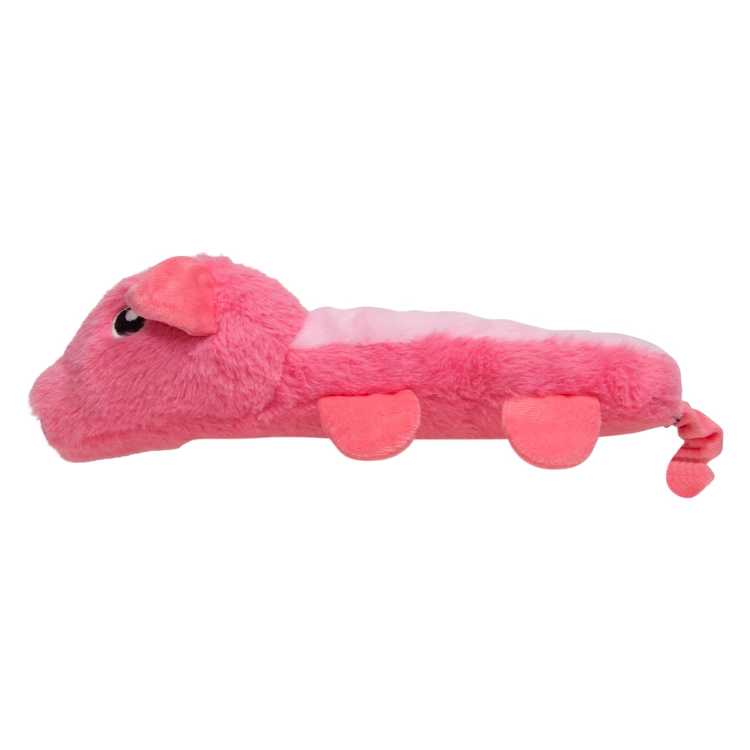 JACK AND VANILLA, Pink Pig Dog Toy Soft Durable Interactive Dog Toy with Built-in Whistler, Ideal for Gaming, 32cm, Pink, for All Breeds