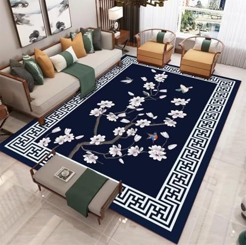 Tapis de couloir bleu résistant pour protéger le sol avec style - 2