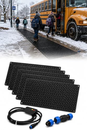 Alfombras calefactoras exteriores para mantener los pasillos limpios y seguros en invierno 2