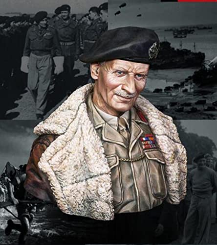 Kit Modelo Resina 1/10 Bust Montgomer Sin Pintar miniatura 1