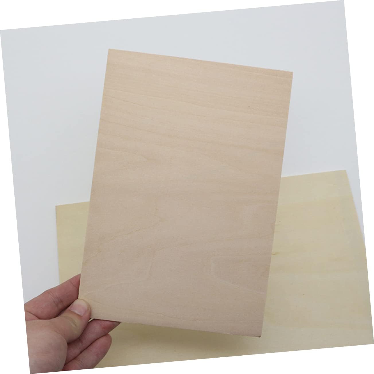 3pcs Basswood Blocks Carving Blocks Carving Basswood Drawing Board Art Painting Plate Sketchpad Smooth Surface Lightweight Classroom Office Use