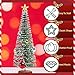 Hanaive 3 Pcs Mini Christmas Tree Topper Small Star Christmas Treetop Ornaments for Mini Tree Holiday Decorative Star for Xmas Home Decor(Gold,1.77 Inch)