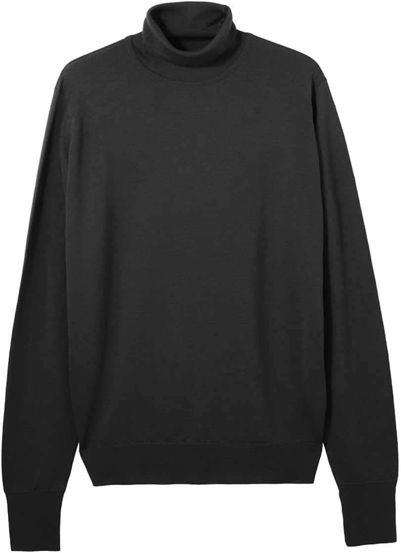 ジョンスメドレー] タートルネック ニット/ハイネックセーター  