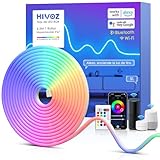Luces Led Alexa WiFi 6.5M Tira Led Neon RGB para Cuarto Luz Compatible con Google Assistant Flex Tiras Manguera Impermeable...