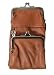 Genuine Leather Cigarette and Lighter Case with Twist Clasp by Marshal (Tan)