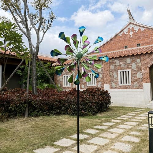 Sculpture dynamique de jardin pour animer votre espace vert