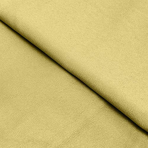 KYOETSU Women's Washable Lined Kimono Awase (XX-Large, Yellow) - Thumbnail 5