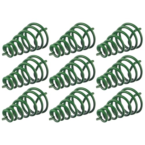 Image of Vastu Green Cone Anti-clockwise Spring for East Used to Enhance the Energy of Air Element |Size- 1.5Inch Approx (Pack of 9)