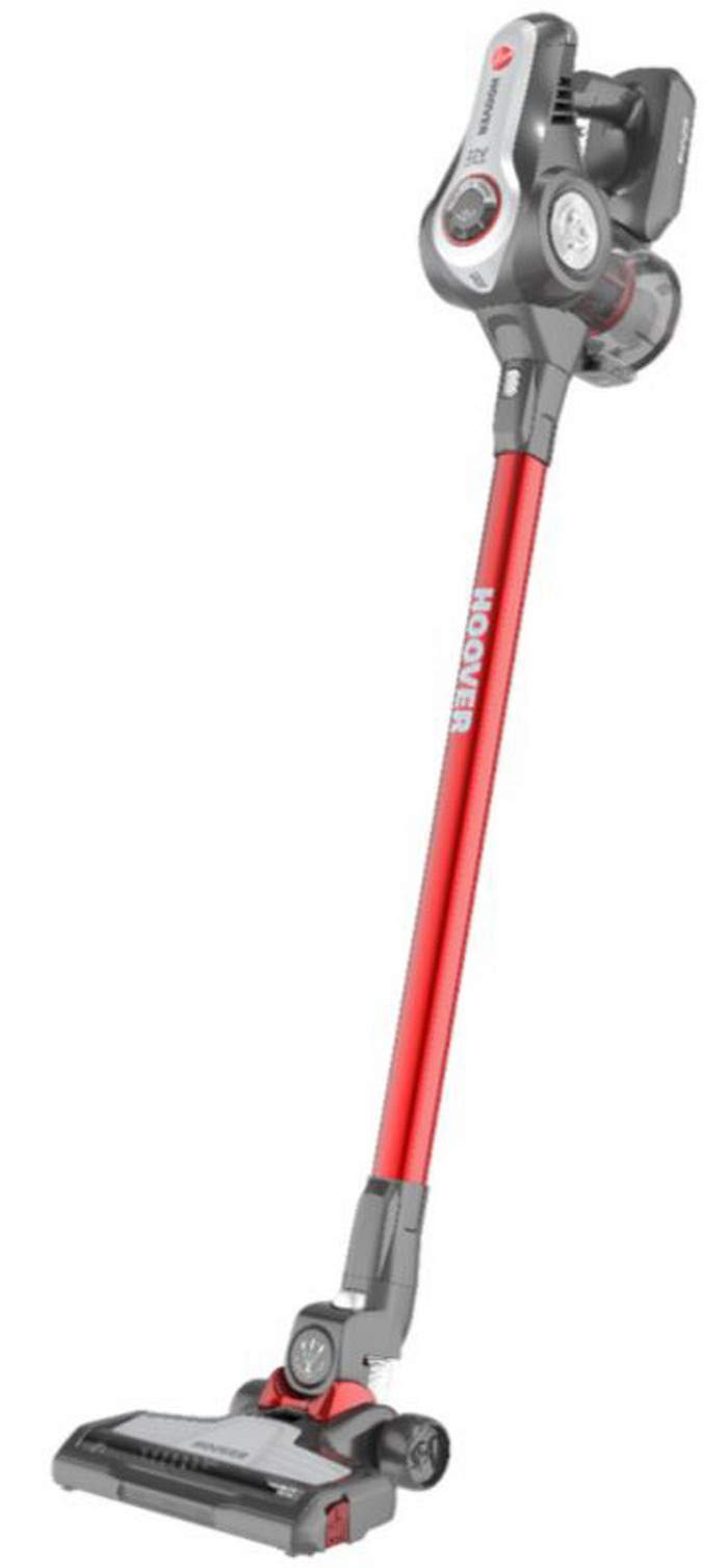 Hoover RA22SE 011 aspiratore portatile Senza sacchetto Nero, Rosso, Titanio