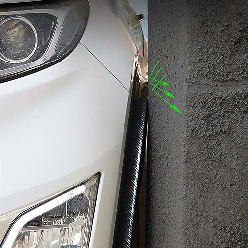 Guardabarros de coche universal con diseño de arco expansor negro y kit anticolisión 7