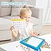 RAINBOW TOYFROG Alphabet Maze Board - Magnetic Drawing Board for Kids, ABC Words Matching Maze, Fun Activities for Kids Ages 4-8