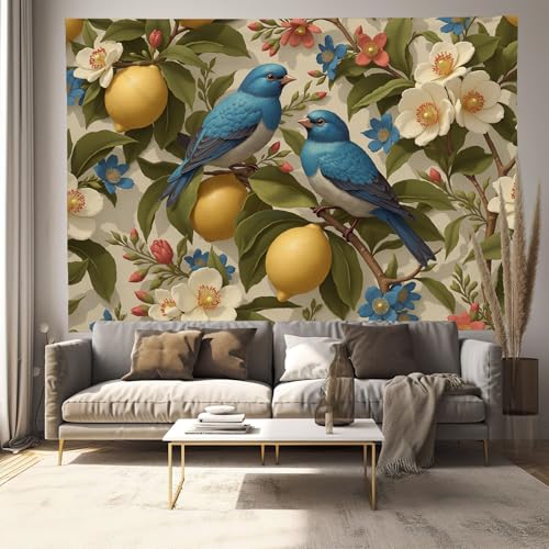 Tapiz de pared de tela premium 200x150cm con estampado natural 3D para un hogar elegante 2
