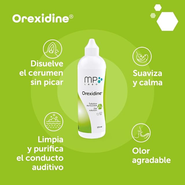 Foto 3 de 8 de MP Labo Orexidine® 125 ml - Solución para el oído - Perro y gato