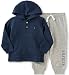 Tommy Hilfiger Boys' Thermal Hooded Top with Fleece Pants Set