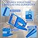 ADOEIAK Heavy Duty Stall Mat Grippers 2 Pack - Sturdy Non-Slip Mat Mover Tool, Effortless Mat Puller for Home, Gym & Horse Stalls, Ergonomic Grip Eases Back & Hand Strain